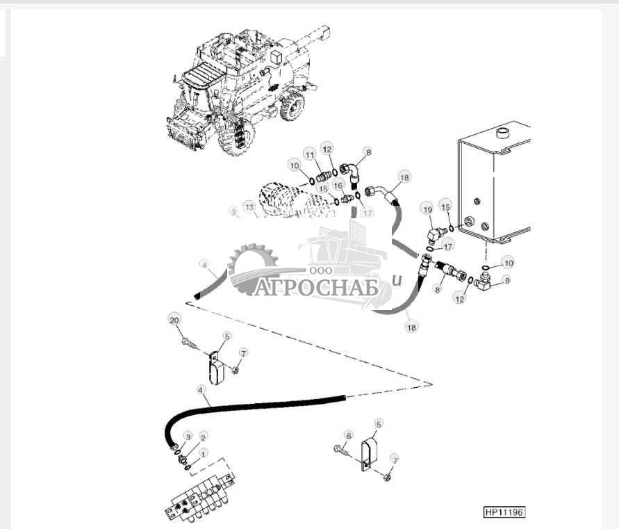 Гидравлические напорные шланги 